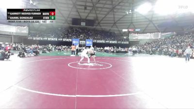 Boys 2A 120 lbs Cons. Round 5 - Garrett Reeves-Turner, Marysville Pilchuck vs Daniel Gonzalez, Othello