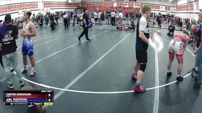 150 lbs Cons. Round 1 - Joel Thompson, Norfolk Wrestling Club vs Carter Eisenmann, CWO