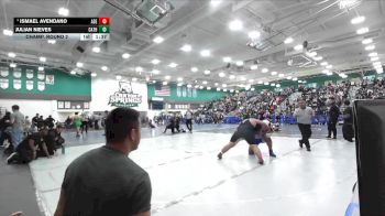 285 lbs Champ. Round 2 - Julian Nieves, Cathedral City vs Ismael Avendano, Adelanto