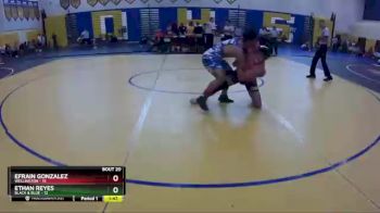 152 lbs Semis & Wb (16 Team) - Ethan Reyes, Black & Blue vs Efrain Gonzalez, Wellington