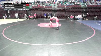 120 lbs Quarterfinal - Alex Mestas, South Pointe vs Darren Haney, Hartsville