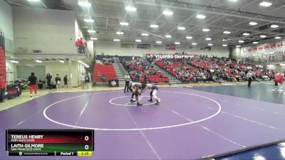 197 lbs Quarterfinal - Laith Gilmore, San Francisco State vs Tereus Henry, Fort Hays State