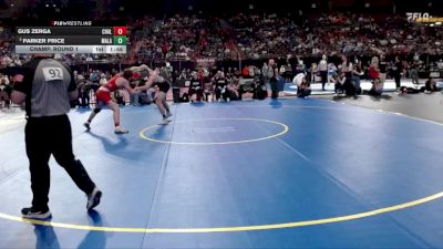 3A 150 lbs Champ. Round 1 - Parker Price, Malad vs Gus Zerga, Challis