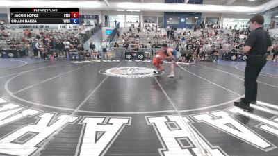 138 lbs Champ. Rd Of 64 - Jacob Lopez, Beat The Streets- Oxnard vs Collin Baeza, VVWC