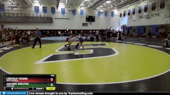 120 lbs Champ. Round 1 - Lincoln Young, Rock Springs vs Hayden Welton, Windsor