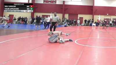 150 lbs Round Of 16 - Will LaVallee, Smitty's Barn (Saint John's Prep) vs Caleb Appleyard, Iron Faith Wrestling