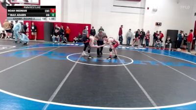 120 lbs Champ. Round 3 - Max Adams, Unattached vs Noah Redman, Eagles Elite Wrestling Club