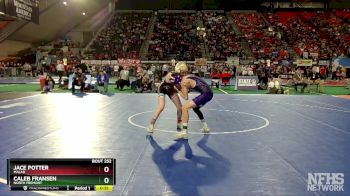 2A 113 lbs Cons. Round 2 - Jace Potter, Malad vs Caleb Fransen, North Fremont