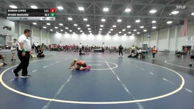 85 lbs Rr Rnd 2 - Roman Lopez, Elite Athletic Club - EL vs Ryker Maguire, No Bull Elite - EL