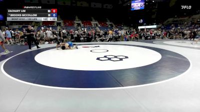 138 lbs Champ. Rd Of 64 - Zachary Lim, MA vs Brooks McCollom, OK