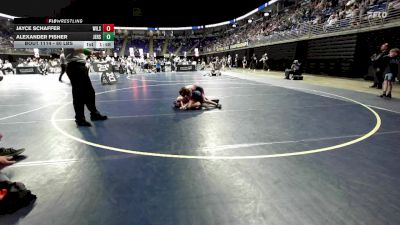 80 lbs Round Of 32 - Jayce Schaffer, Wilson vs Alexander Fisher, Jersey Shore