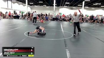 52 lbs Round 2 (6 Team) - Grady Sidlo, PA Alliance vs Sebastian Luthy, Mat Warriors Red