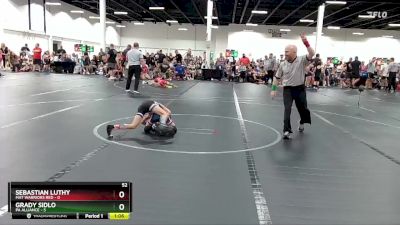 52 lbs Round 2 (6 Team) - Grady Sidlo, PA Alliance vs Sebastian Luthy, Mat Warriors Red