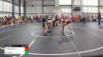 160 lbs Rr Rnd 2 - Abraham Ford, Young Guns (IL) - Yellow vs Parker Terronez, Dark Knights WC (IA)