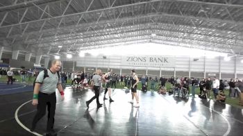 190 lbs Champ. Round 1 - Matthew Cambell, Kearns vs Woody Dyer, Clearfield