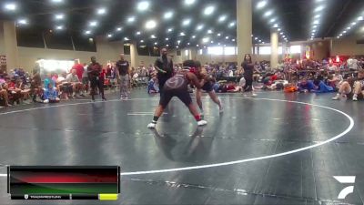 170 lbs Quarters & Wb (16 Team) - Steven Sims, North Desoto Wrestling Academy vs Amirah Lencrerot, Glasgow WA