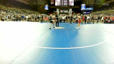 120 lbs Cons 64 #1 - Karson Poe, AL vs Landen Bogard, WI