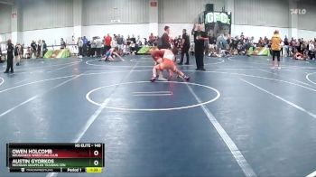 140 lbs Cons. Round 1 - Austin Gyorkos, Michigan Grappler Training Cen vs Owen Holcomb, Roughneck Wrestling Club