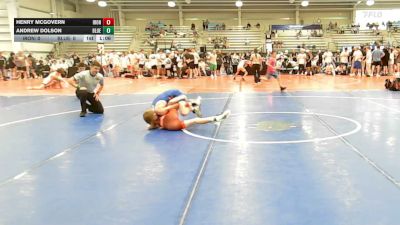 106 lbs Rr Rnd 2 - Henry McGovern, Iron Faith Gold - HSB vs Andrew Dolson, BlueWave Beast - HSB