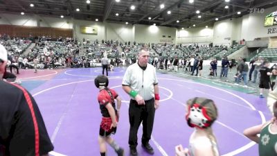 70 lbs Round Of 32 - Zayden Rangel, Corning PAL vs Brooklyn Young, Small Town WC