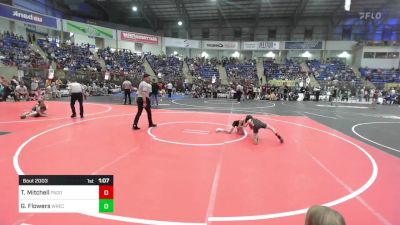 70 lbs Round Of 64 - Ty Mitchell, Pagosa Springs Middle School vs Gavin Flowers, Wrecking Crew