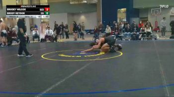 165 lbs Brodey Wilcox, Natrona County vs Brody Keysor, Sidney / Fairview