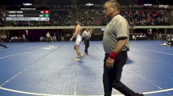 184 lbs 1st Place Match - Kasey Ross, Wartburg vs Jared Voss, Coe