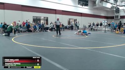 71-76 lbs 5th Place Match - Thomas Pappas, Fighting Irish WC vs Finn Wallace, Greenfield WC