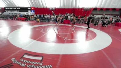 190 lbs Semifinal - Haiden Carlson, Valley Elite Wrestling Club vs Owen Schacht, Askren Wrestling Academy