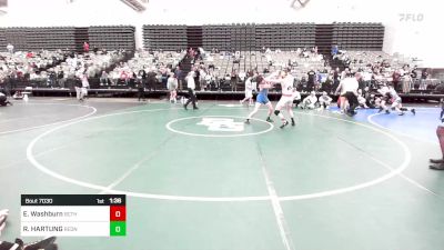 134-H lbs Quarterfinal - Ethan Washburn, Bergen Catholic vs RYAN HARTUNG, RedNose Wrestling School