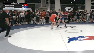 65 kg Champ. Rd Of 64 - Gunnar Ortiz, Valiant College Prep vs Nico DeSalvo, Sebolt Wrestling Academy