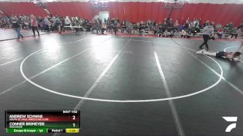 138 lbs Cons. Round 4 - Conner Brimeyer, Wisconsin vs Andrew Schwab, South St. Paul Wrestling Club