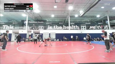 128 lbs Semifinal - Nutter Stiles, Superior Black - HSC vs Owen Mott, Homegrown White - HSC
