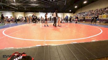 96-100 lbs Rr Rnd 1 - Asher Richards, Texas Select Wrestling vs Gabriella Mendoza, All American Wrestling