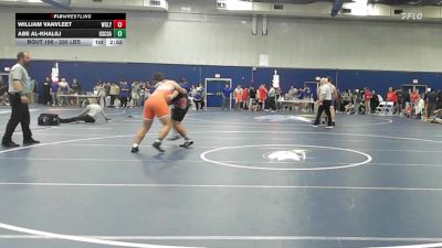 285 lbs Consi Of 8 #1 - William VanVleet, Wesleyan vs Abe Al-Khalili, Coast Guard