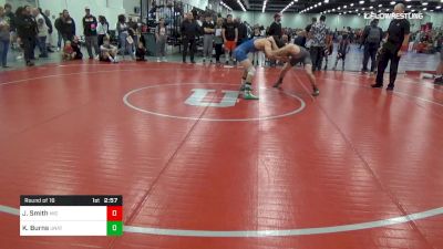 Round Of 16 - Jacob Smith, Mid Mitten Wrestling Club vs Kyle Burns, Unattached