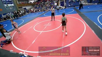 76-80 lbs Consolation - Blaze Burch, Davis Youth Wrestling Club vs Brody Scott (76), Lions Wrestling Academy