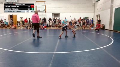 59-65 lbs Champ. Round 1 - John Sioumcas, Team St. Louis vs Corbyn Tipsord, Rise Wrestling Academy