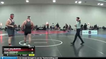 285 lbs Quarters & 1st Wb (16 Team) - Wyait Halliburton, Baker (Kan.) vs Noah Eikenbary, Lourdes University