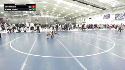 113 lbs Quarters - Joseph Austin, Glasgow Wrestling Academy vs Vito Farano, New Mexico