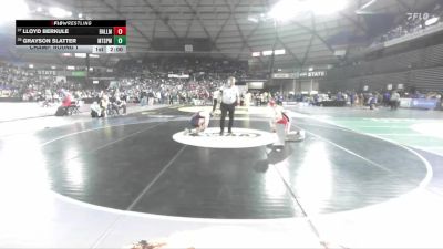 Boys 3A 126 lbs Champ. Round 1 - Lloyd Berkule, Ballard vs Grayson Slatter, Mt. Spokane