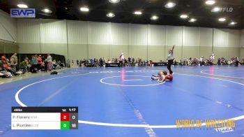 49 lbs Rr Rnd 2 - Porter Flanery, Heat 9U vs Lane Plumlee, Oklahoma Elite 9U