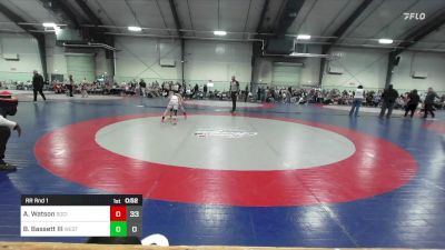 75 lbs Rr Rnd 1 - Asher Watson, Social Circle USA Takedown vs Benton Bassett III, West Forsyth Wrestling Club