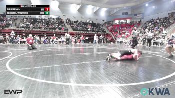 90 lbs Rr Rnd 4 - Rip French, Viking Wrestling Club vs Michael Walters, IRONMEN Wrestling Club