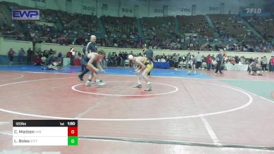 120 lbs Round Of 16 - Carter Madsen, Vian vs Landon Boles, Standfast