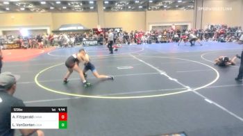 123 lbs Semifinal - Avery Fitzgerald, Champ Academy vs Landri VonGonten, Legacy WC