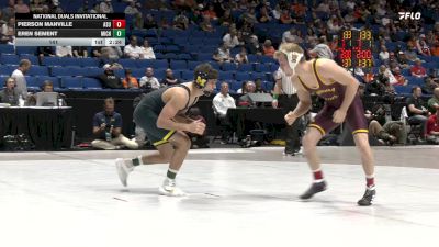 141 lbs Round 1 (16 Team) - Pierson Manville, Arizona State vs Eren Sement, Michigan