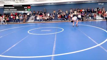 149 lbs Champ. Round 2 - Cole Brooks, Wyoming vs Daniel DeRosier, Nebraska-Kearney