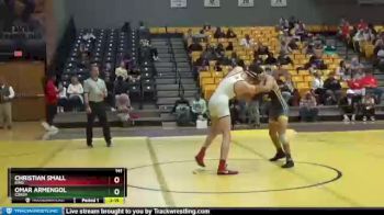 141 lbs Semifinal - Christian Small, King vs Omar Armengol, Coker