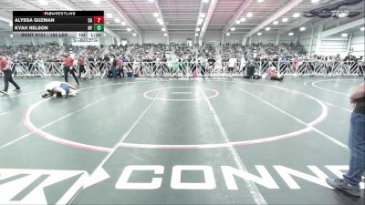 165 lbs Quarterfinal - Alyssa Guzman, CA vs Kyah Nelson, NY